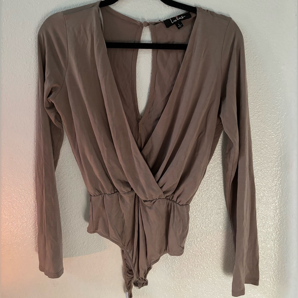 LULUS long sleeve bodysuit